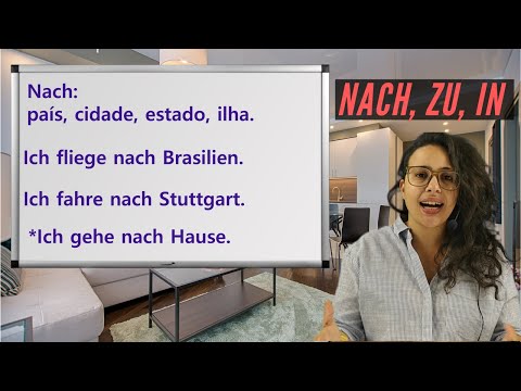 "Para" em alemão: entendendo o nach, zu e in