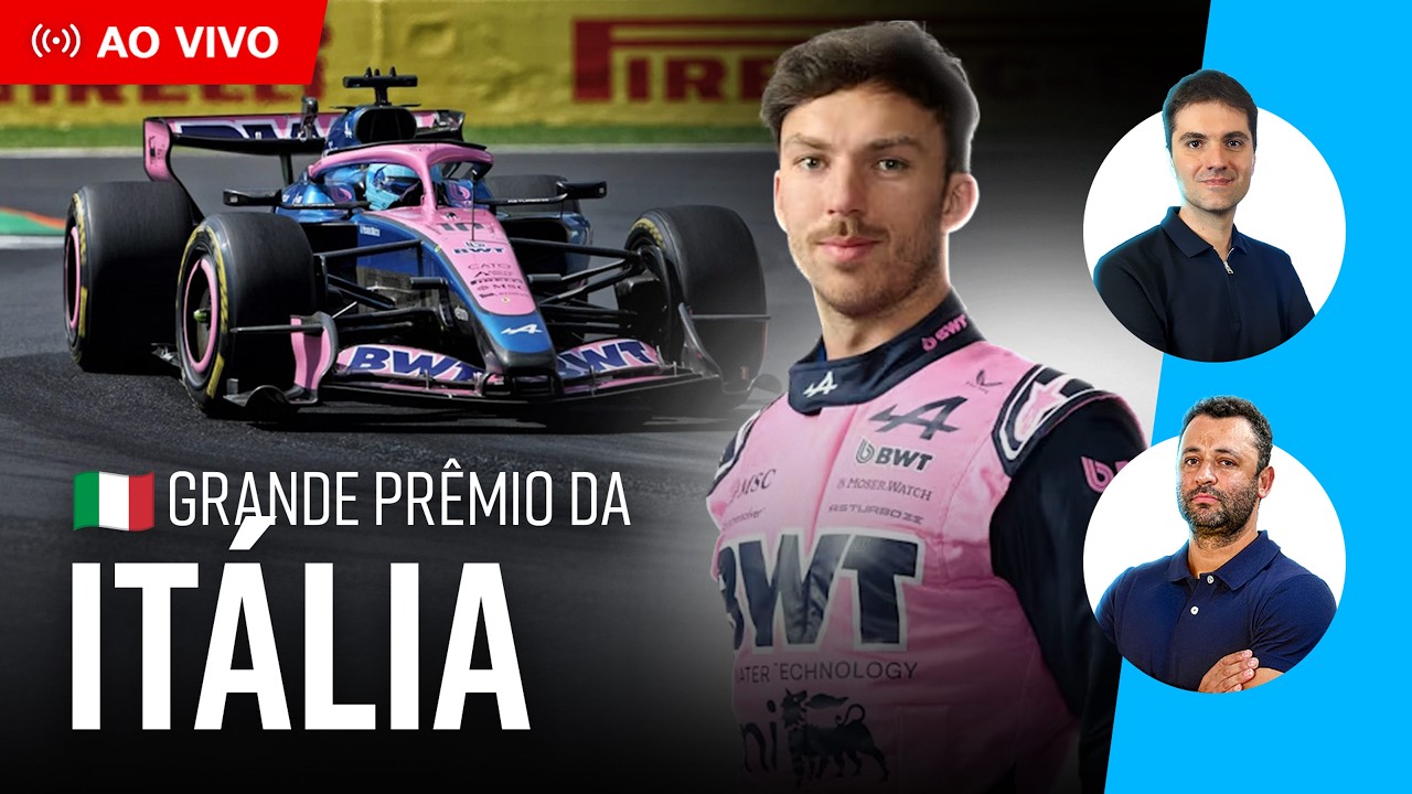 F1 ao vivo - Gasly POLE em Monza! Acompanhe o GP da Itália AO VIVO aqui #f1