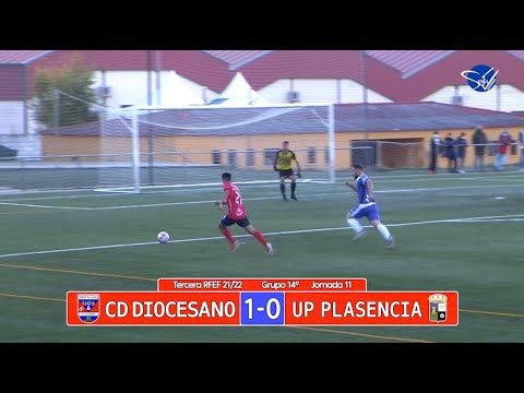 Resumen: CD Diocesano - UP Plasencia (3ª RFEF Gr.XIV 21/22)