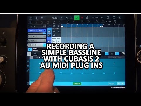 Cubasis 2 Audio Unit MIDI Plug Ins