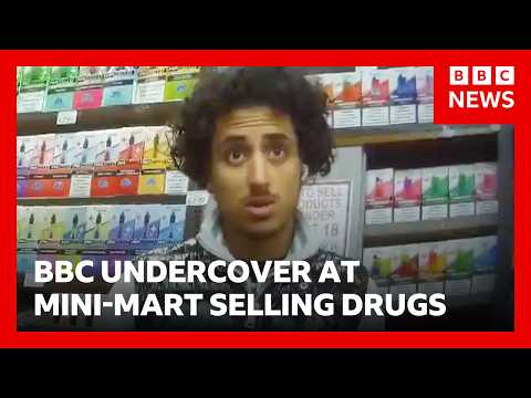 High Street mini-marts selling cocaine and cannabis, BBC secret filming reveals | BBC News