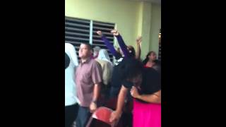 Rosa Pérez- la vijilia de marzo en la iglesia Adulam