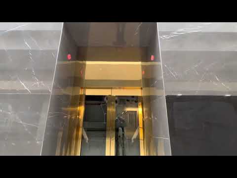 Mod Alert! Westinghouse/Otis Glass Elevators at the James Center, Richmond, VA