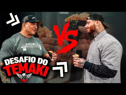 FABIO GIGA VS LEO STRONDA - QUEM FAZ O TEMAKI PRIMEIRO ?