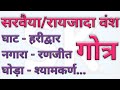 Sarvaiya Vansh Ka Gotra Rayjada Vansh Ka Gotra Sarvaiya Rajput History Rayjada Vansh Kuldevi