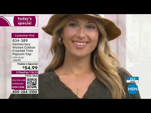 HSN | Democracy Fashions - All On Free Shipping 06.13.2023 - 12 AM
