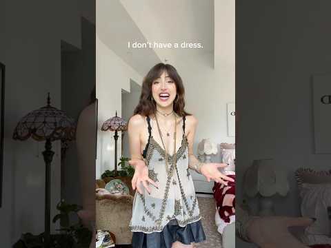 finding a RED CARPET DRESS in 3 days.