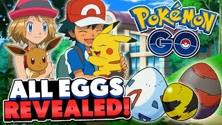Pokémon GO - All Egg Pokemon Revealed + Best Hatching Methods! (Tips & Tricks #3)