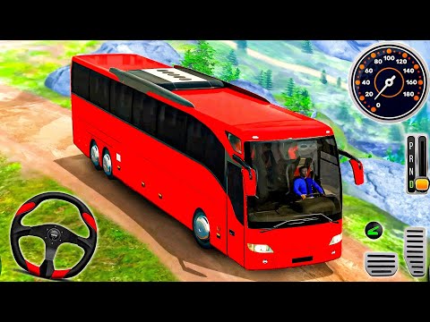 Real Offroad Coach Bus Driving Simulator 3D - Public Bus Drive 2024 Android Gameplay