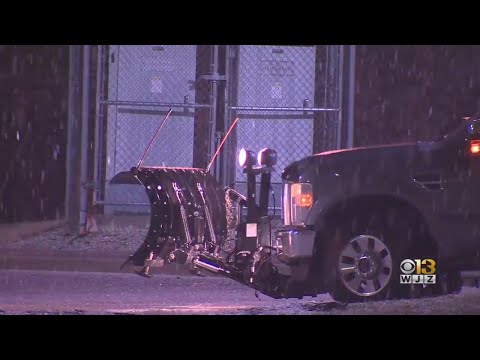 Snow Has Arrived In Maryland!