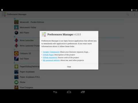 Preferences Manager Video