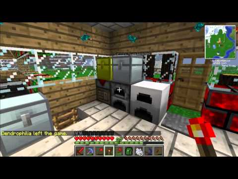 Lionman plays Minecraft Feed The Beast Spitty's Server (S1:E6) Lava Power pt 1