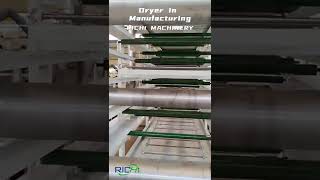 Feed dryer machine for aqua fish and pet feed factory