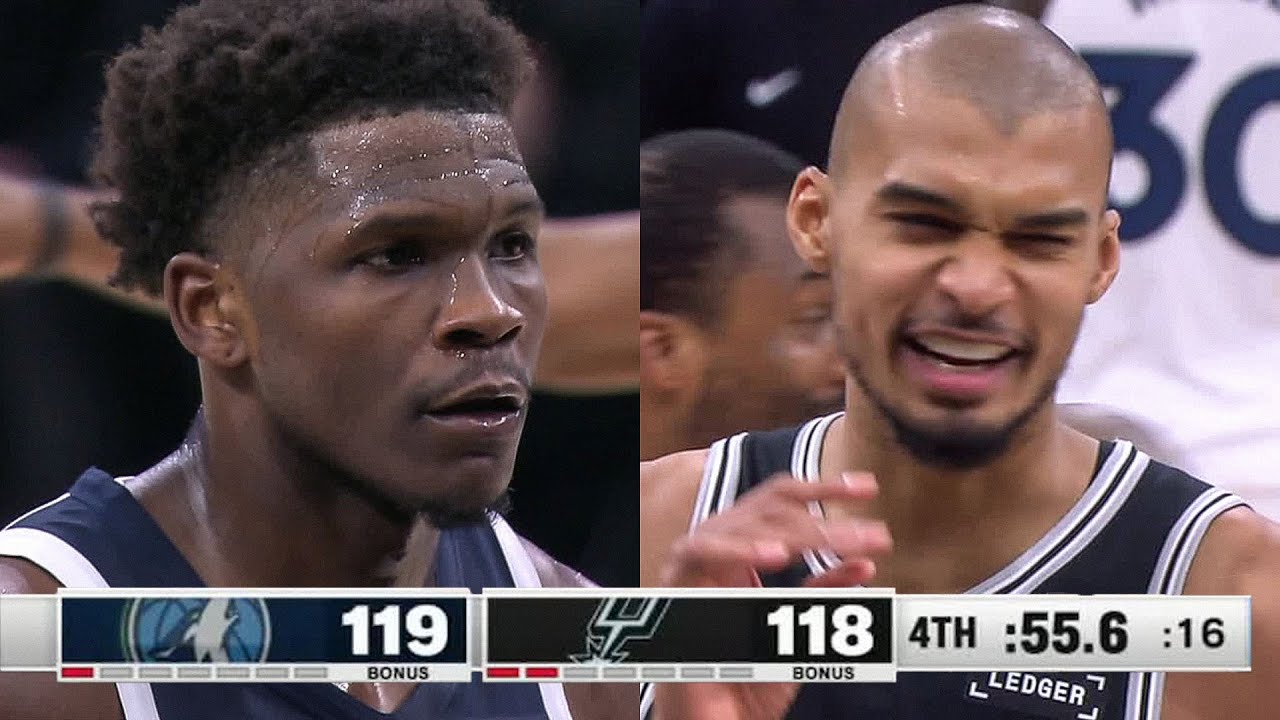 ANT (55 PTS) & WEMBY (39 PTS) DUEL IN WILD ENDING  👀 | January 17, 2026