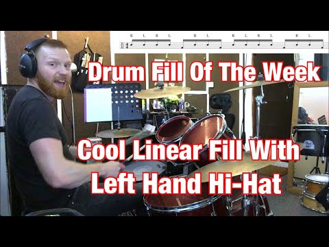 Drum Fill Of The Week 24/09/2019 - Left Hand Hi-Hat
