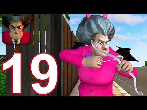 Scary Teacher 3D - Gameplay Walkthrough Part 19 - 4 New Levels (iOS, Android)
