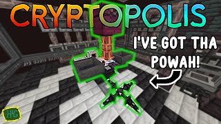 (#25) The Powah Mod! Wireless Terminal and Dielectric Paste (Cryptopolis - Minecraft 1.19.2)