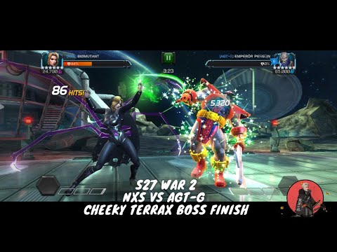 Season 27 War 2 NXS VS AGT-G! Terrax Boss!? (Or at least 50% of what was remaining) :)