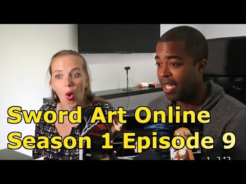 Sword Art Online Season 1 Episode 9 "The Blue-Eyed Demon" (REVIEW 🔥)