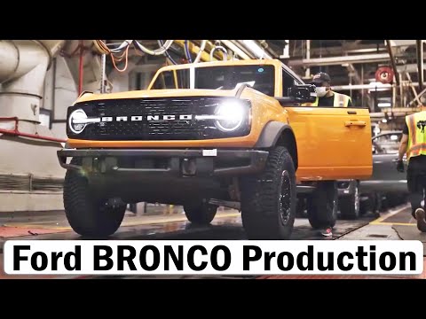 Thumbnail for Ford Bronco Production, Michigan US, FORD factory by SUV, Car, Ford Bronco