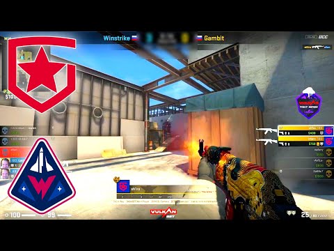Winstrike vs Gambit - Vulkan Fight Series | CSGO HIGHLIGHTS