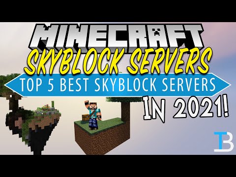 Insane Minecraft SkyBlock! 🔥 TOP 5 Servers 2021!