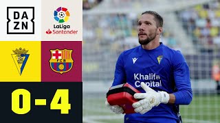 Barca gewinnt - Ledesma wird zum Held des Abends: Cadiz - Barcelona 0:4 | LaLiga | DAZN