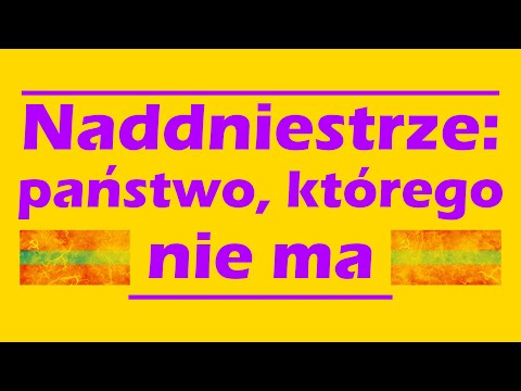 Naddniestrze - państwo, którego nie ma