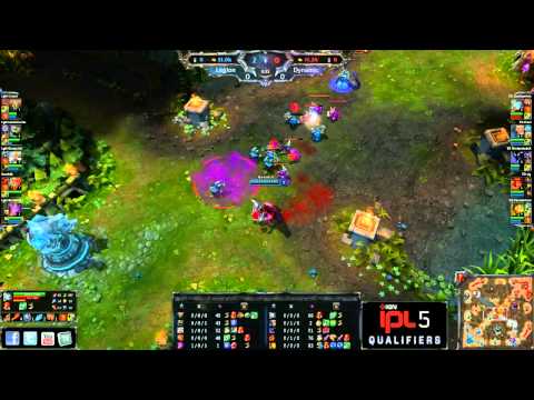Team Dynamic vs Team Legion - Game 1 - IPL Face Off Qualifier - League of Legends