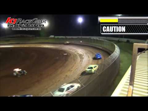 Modified Production - A-Main - South West Allstars Series (Round 06) - Charlton Raceway - 10.03.12