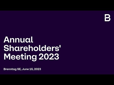 Brenntag Annual Shareholders' Meeting 2022: Speech by CEO Dr. Christian Kohlpaintner - zdjęcie