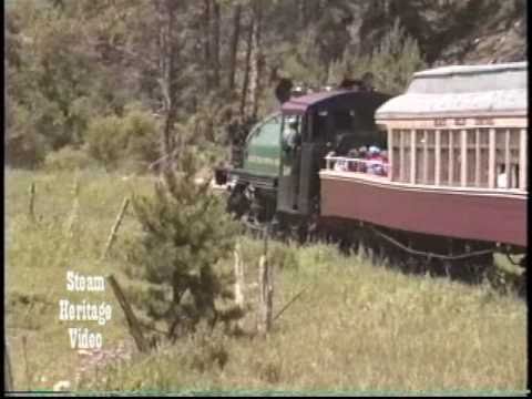 Hard Working Steam Locomotive!  The "1880 Train" in 1992 (Part 1)