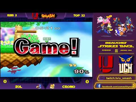 Beauchef Strikes Back 2 - Sol (Falco) vs Crono (Fox) - Winners Round 1