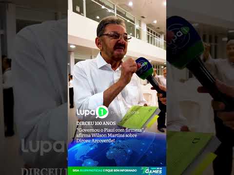 Wilson Martins fala sobre amizade com ex-governador Dirceu Arcoverde:
