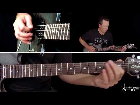 Rocket Queen Guitar Lesson (Part 1) - Guns N' Roses