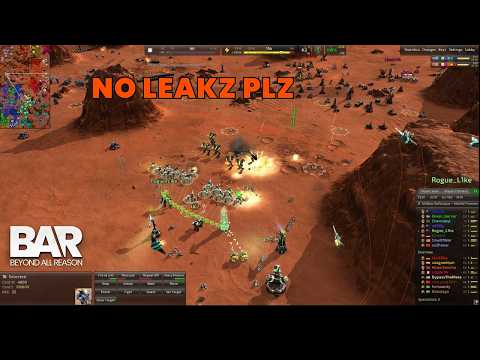 How To Frontline On Glitter Even When Outmatched | Beyond All Reason | BAR Game Guide For Beginners