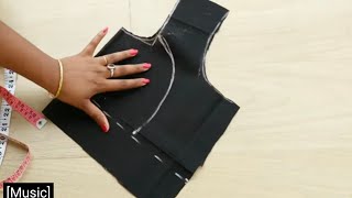 32 size katori blouse cutting and stitching