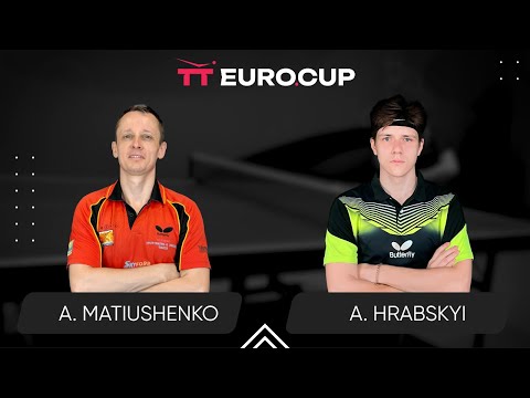 18:50 Andrii Matiushenko - Andrii Hrabskyi 17.10.2024  TT Euro.Cup Ukraine Master. TABLE 3