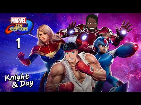 Let's Play Marvel vs. Capcom: Infinite Gameplay Story Mode Blind Part 1 - The Ultimate Crossover!