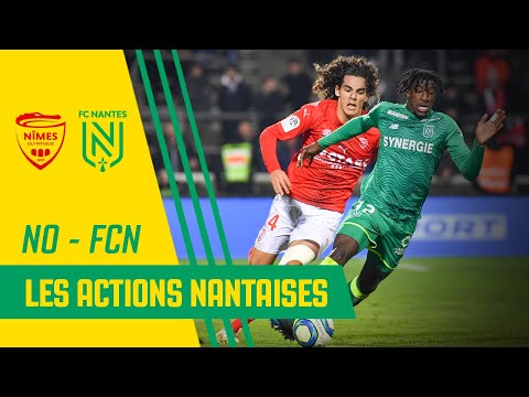 Nîmes - FC Nantes : les actions nantaises