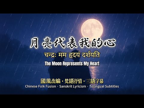 चन्द्रः मम हृदयम् | The Moon Represents My Heart · Sanskrit Adaptation