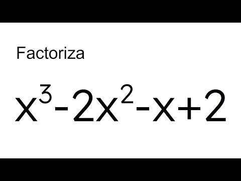 ¿SABES FACTORIZAR ESTE TRINOMIO DE TERCER GRADO? Álgebra Básica