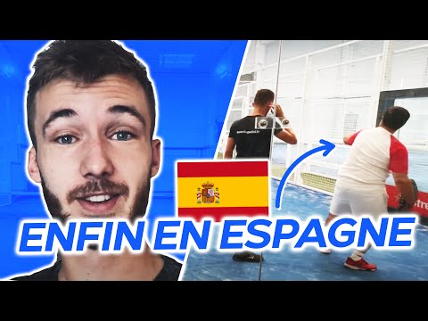 Un EXPERT du Padel ANALYSE mon jeu pour mon premier entrainement en ESPAGNE 🇪🇸