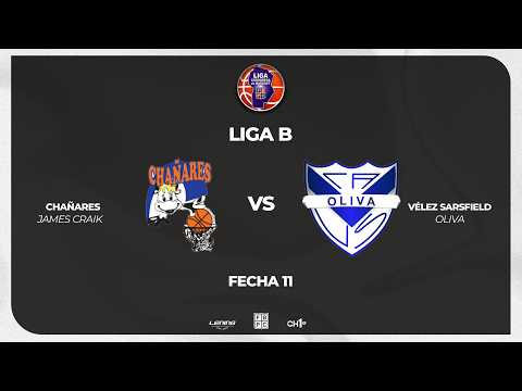 LIGA B - FECHA 11 - DEP CHAÑARES (JC) 71 - 56 VELEZ (OLIVA) - 09/10/26