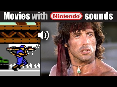 RAMBO 2 dubbed with GREEN BERET Nintendo sounds!! | RetroSFX