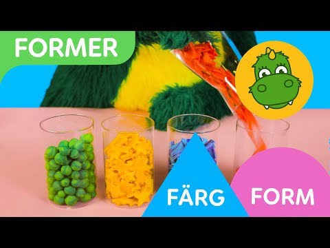 Bolibompa Mini: Färg & Form – Draken häller former