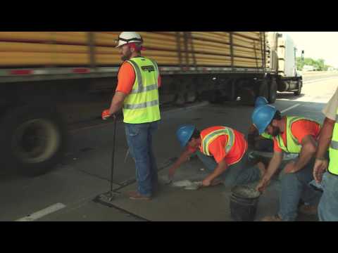 PolyLEVEL™ Concrete Lifting Case Study: I-64 Under IL-158 Overpass