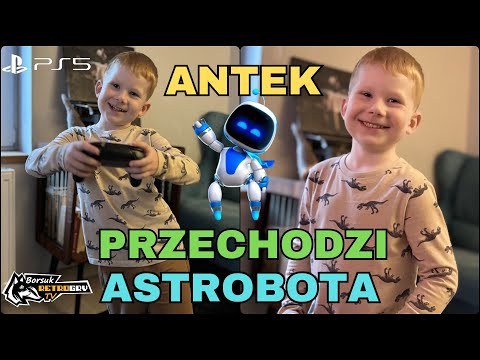 Borsuk Gry TV: 5 LETNI ANTEK PRZECHODZI ASTROBOTA NA PLAYSTATION 5! (Gość: Kuba Słonka)