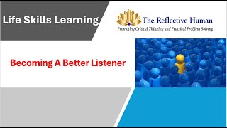 Becoming a Better Listener
