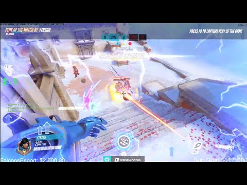 POTG! YZNSA NANO PHARAH ON NEPAL! GAMEPLAY OVERWATCH SEASON 27 TOP 500